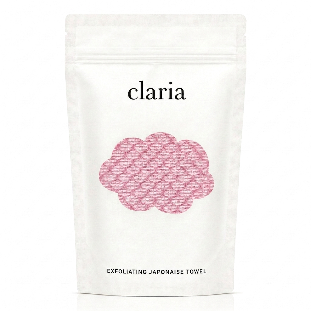 Happy customer holding Claria